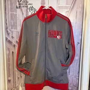 Adidas members Hawks basketball jacket